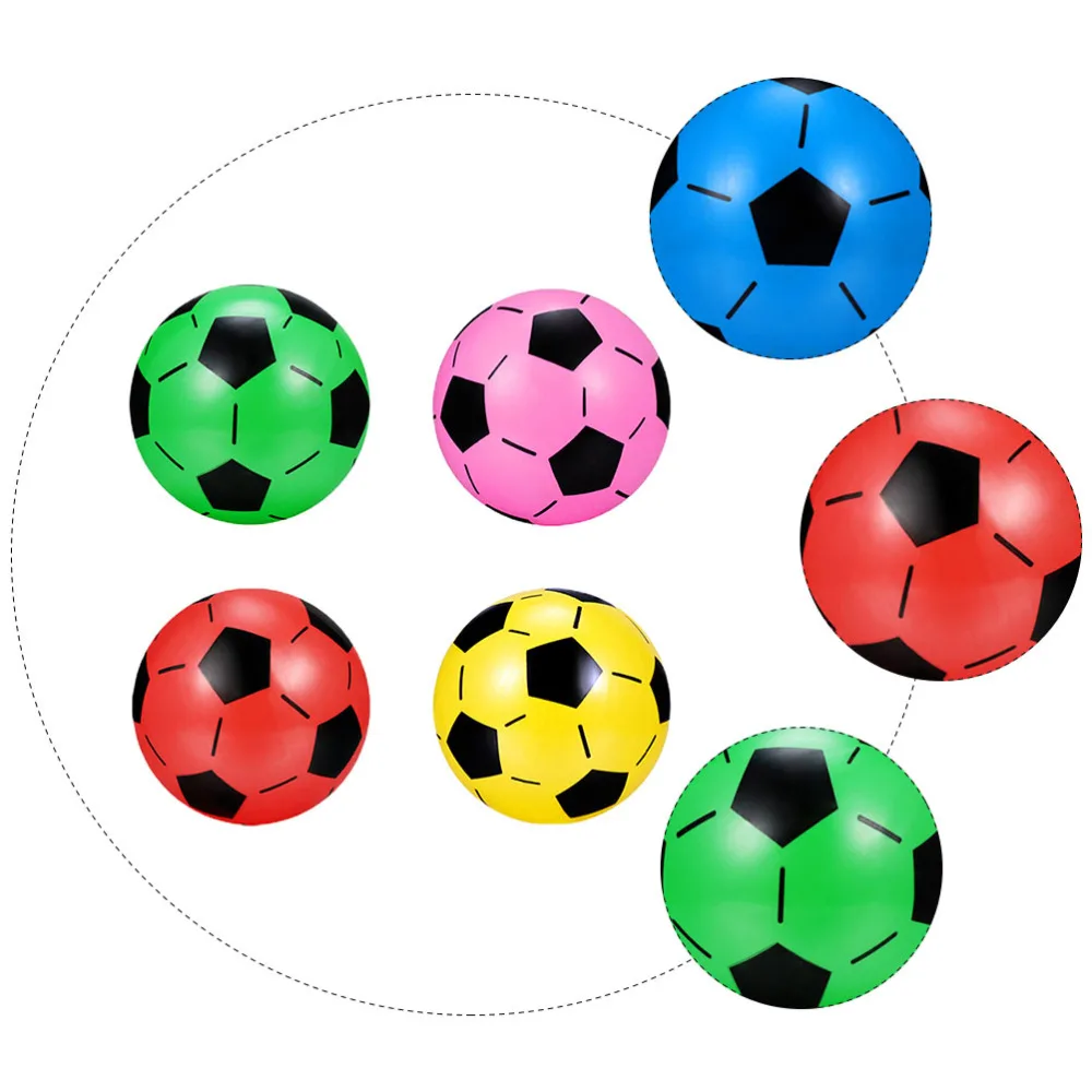 

4Pcs Colorful Kids Soccer Football Inflatable Soccer for Home