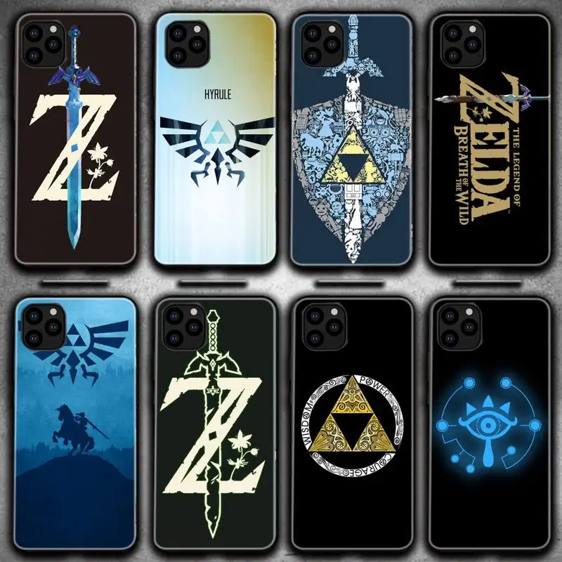 

Zeldas Of Legends Phone Case For Iphone 6 6s 7 8 Plus XR X XS XSmax 11 12 Pro Mini Max