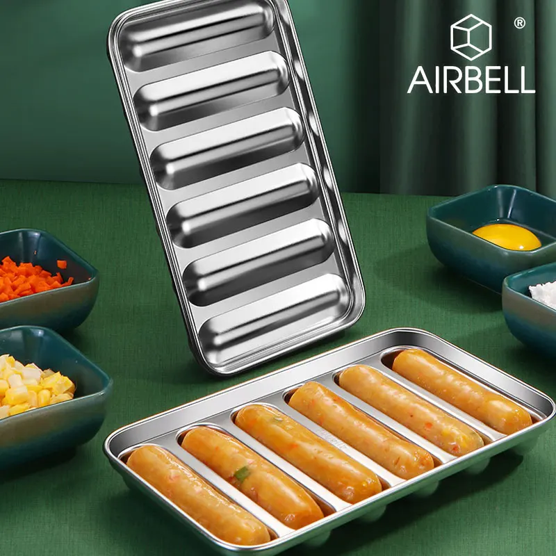 

AIRBELL sausage maker mold meat stuffer bbq cooking novel aid Casings Ham Hot Dog kitchen gadgets and accessories tools utensils