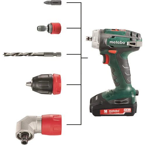 

Electric Screwdriver for METABO BS18Quick quick-change chuck lithium battery hand electric drill impact drill household multi-fu