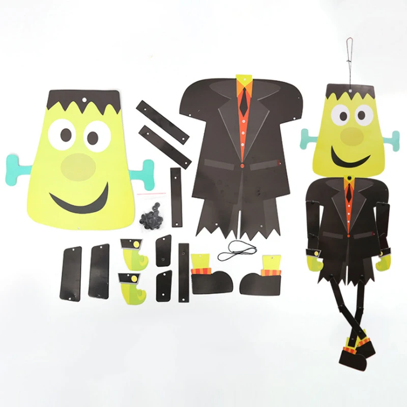 Хэллоуин бумага DIY кулон призрак фестиваль орнамент 3D стерео зомби вампира