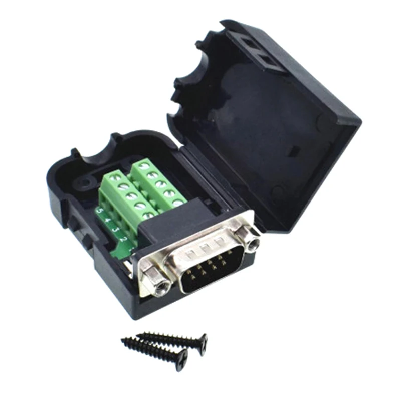 

DB9 Connector COM RS232 Transfer-free Signals Terminals Male Female Connector