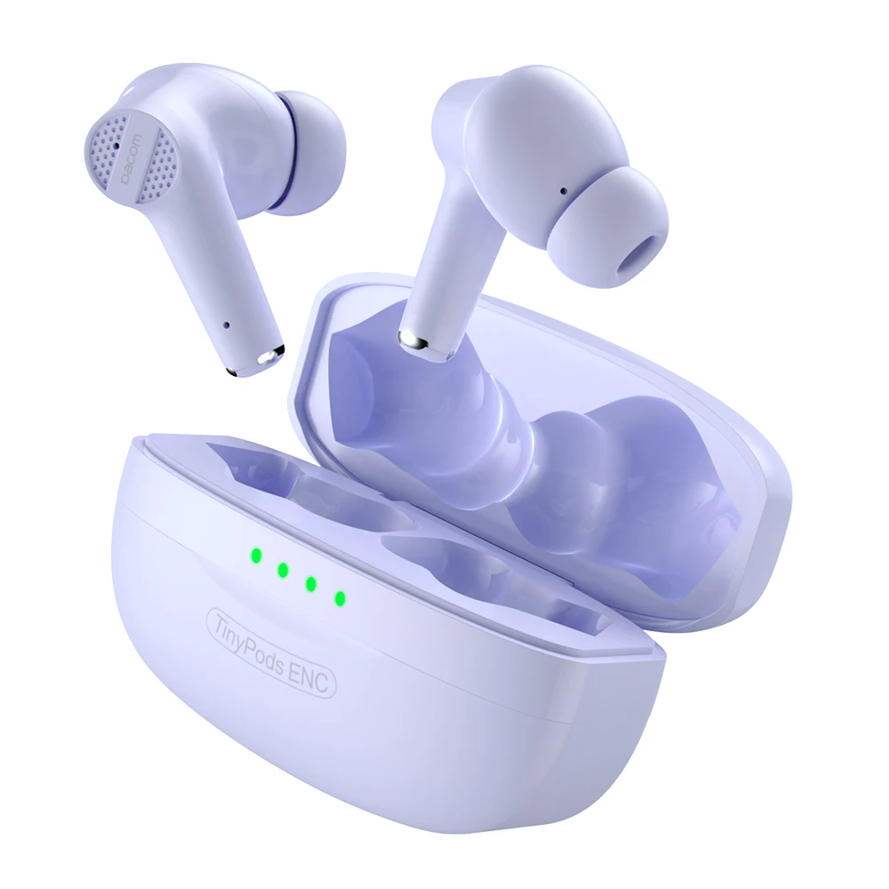 

Bluetooth-наушники Dacom TinyPods с шумоподавлением, 4 микрофона