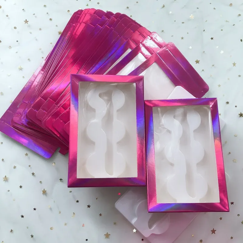 20 шт./лот голографические ресницы на заказ 3 пары пустые упаковка|Накладные