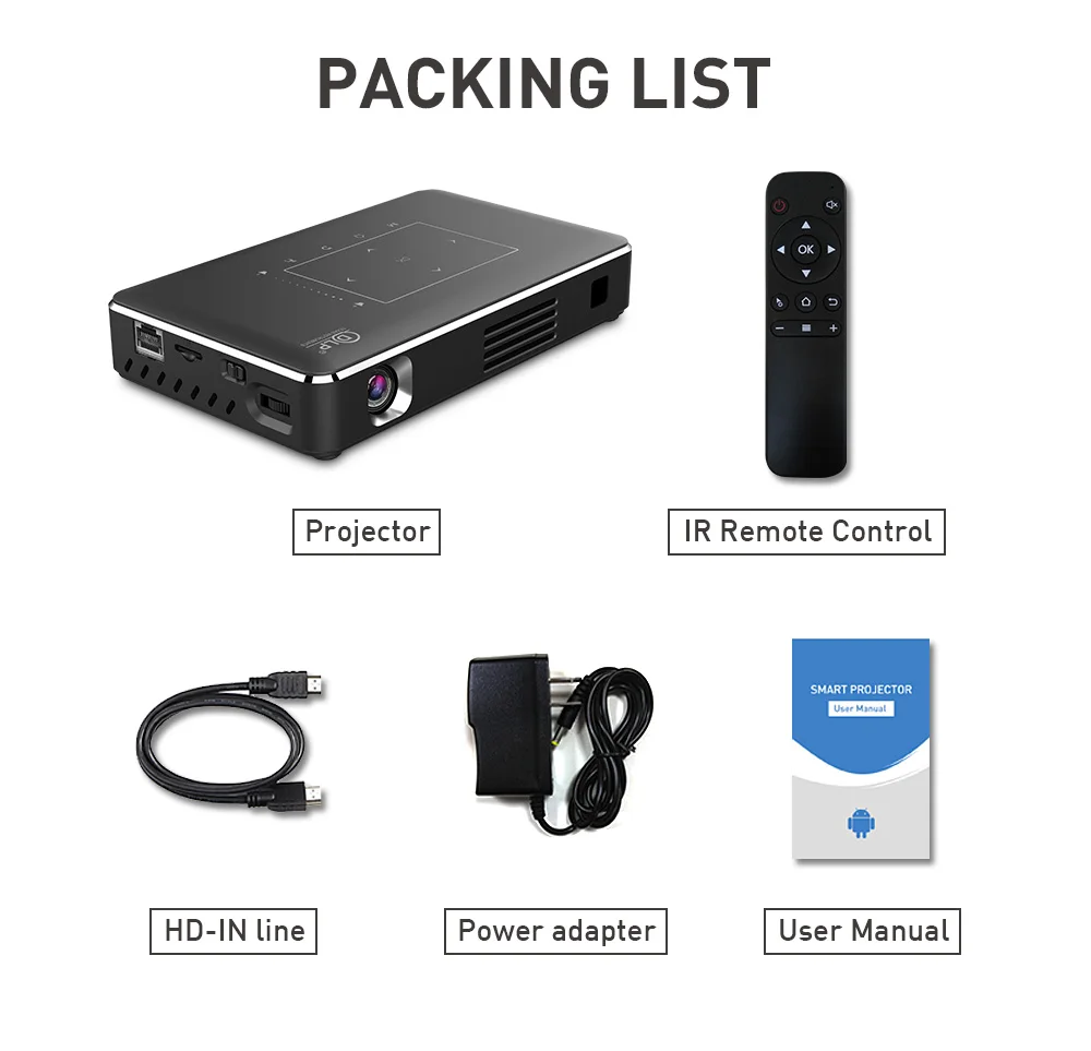 WZATCO Android wifi Bluetooth 4,1 умный светодиодный DLP проектор Поддержка 4k Full HD 1080P домашний кинотеатр проектор аккумулятор 4100 мАч