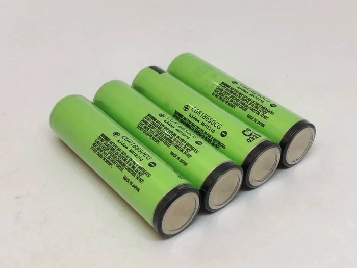 Panasonic защищенный CGR18650CG 2250mAh 18650 3 7 V перезаряжаемый литиевый аккумулятор