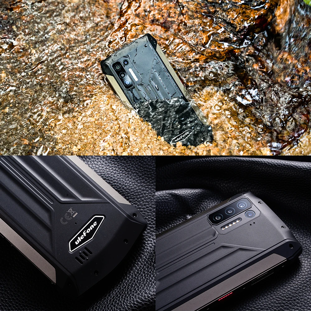 Смартфон Ulefone Power Armor 13 защищенный 8 ядер + 256 ГБ 48 МП Android 11 13200 мАч | Мобильные