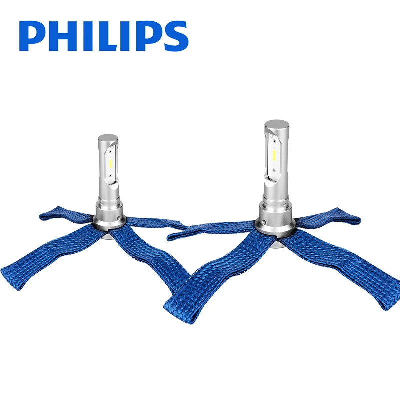 Светодиодсветодиодный лампы Philips H4 H7 H8 H11 H16 9005 9006 9012 HB3 HB4 H1R2 Ultinon Essential светодиодный