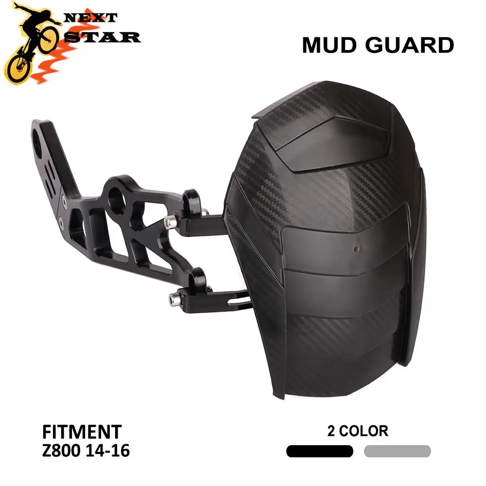 

CNC Motorcycle CNC Rear Fender Mud Guard MudGuard For Kawasaki Z800 Z 800 Z-800 2014 2015 2016 2014-16 Motorcross Dirt Pit Bike