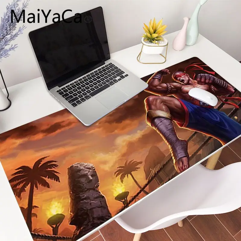MaiYaCa 2020 новый коврик для мыши League of Legends Lee sin игровые аксессуары Клавиатура xxl