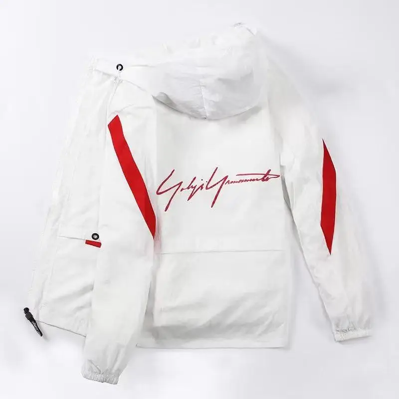 

2021 Men's Jacket Sports Jacket Cotton Jacket Printed M-4XL Casual Temperament Jacket