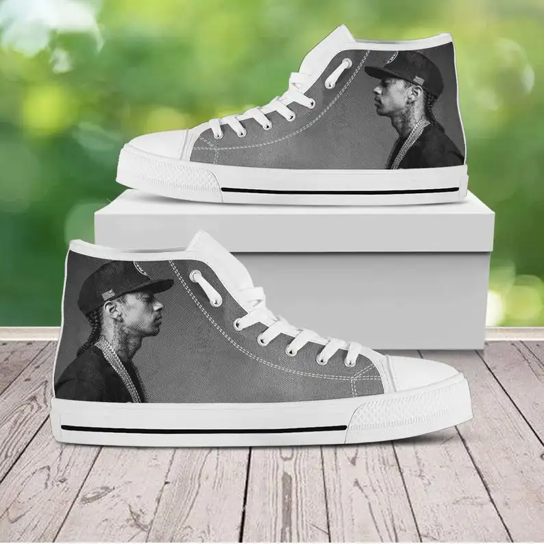 

Nipsey High Tops Hussle Mens Womens Designer Leisure Sneakers Men Casual Canvas Shoes