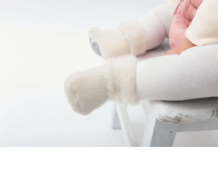 Wholesaels Thicken Baby Kids Socks Cute White Winter Soft Warm Socks for Children Boys Girls Thermal Floor Baby Socks Cotton