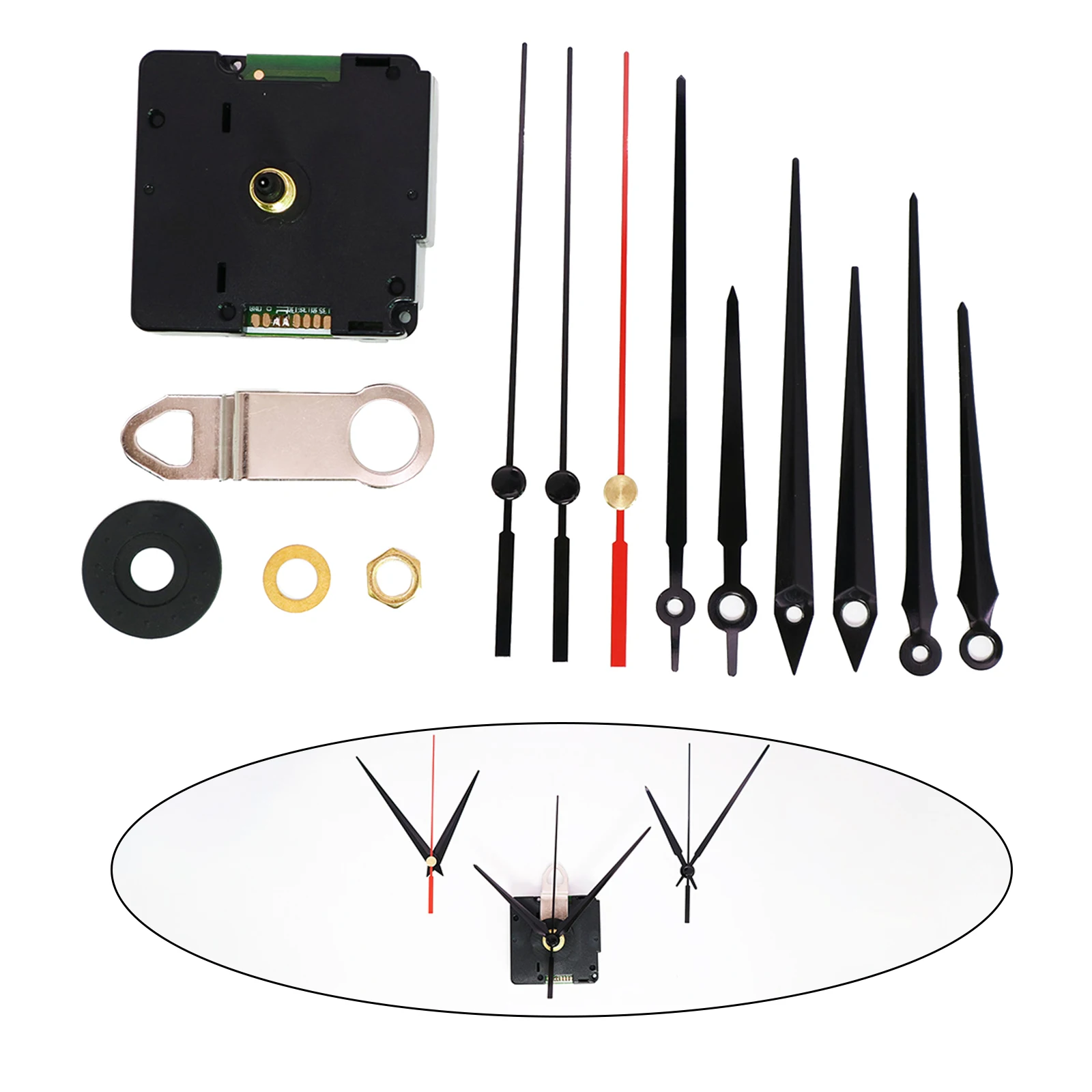 Радиоуправляемый маятниковый механизм движения часов детали часового механизма