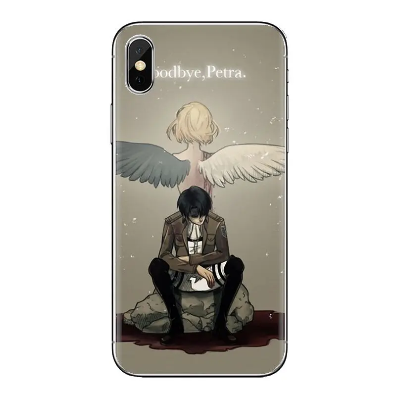 Корпус для iPhone XS Max XR X 4 4s 5 5S 5C SE 6 6S 7 8 Plus samsung Galaxy J1 J3 J5 J7 A3 A5 Shingeki no Kyojin Attack on Titan |