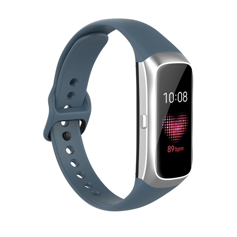 Ремешок для samsung Galaxy fit SM-R370 Смарт-часы силиконовые браслеты Сменные аксессуары мягкий водонепроницаемый браслет