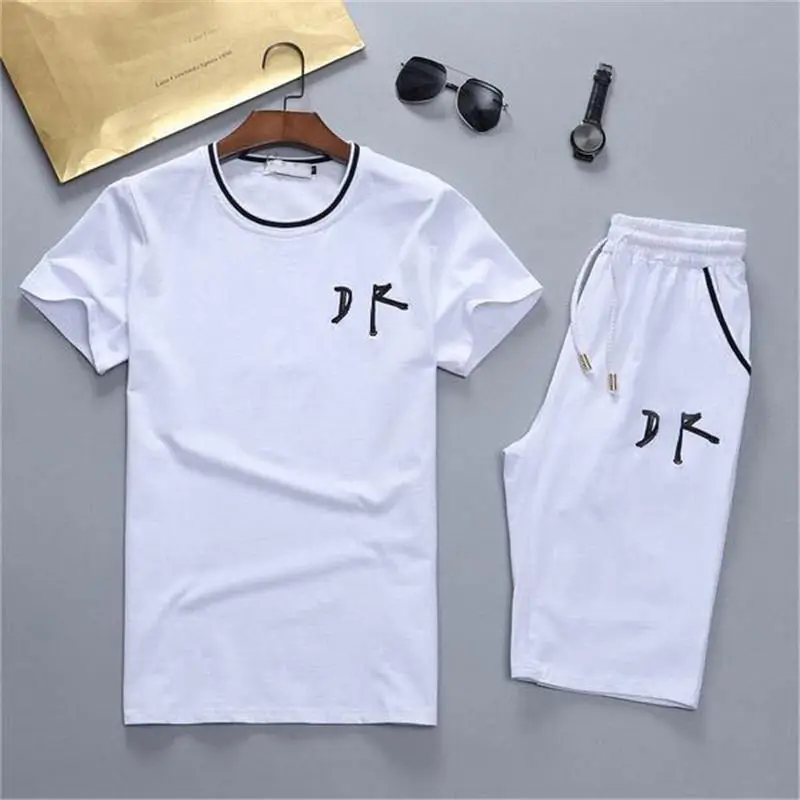 

New summer men's designer sportswear jogging suits men's sportswear pullovers running sweatshirts men's short-sleeved jogging pa