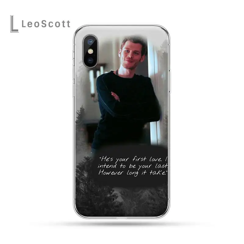 

Klaus Mikaelson Customeruniversal Phone Case For iphone 12 5 5s 5c se 6 6s 7 8 plus x xs xr 11 pro max