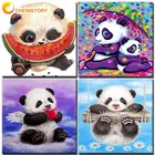 CHENISTORY 5D Алмазная мозаика, панда, полная раскладка, алмазная живопись своими руками, пейзаж, Набор для вышивки крестиком, алмазная вышивка, Декор