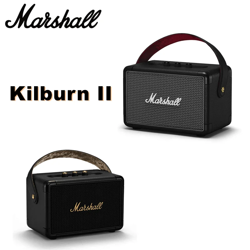 

Marshall Kilburn II Portable Waterproof Audio Bluetooth Speaker Wireless Ipx2 Waterproof Audio Home Outdoor Travel Subwoofer