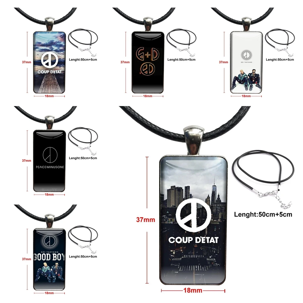 Новый дизайн Kpop Bingbang Gd с логотипом G Dragon для девочек Модные Винтажные стеклянные