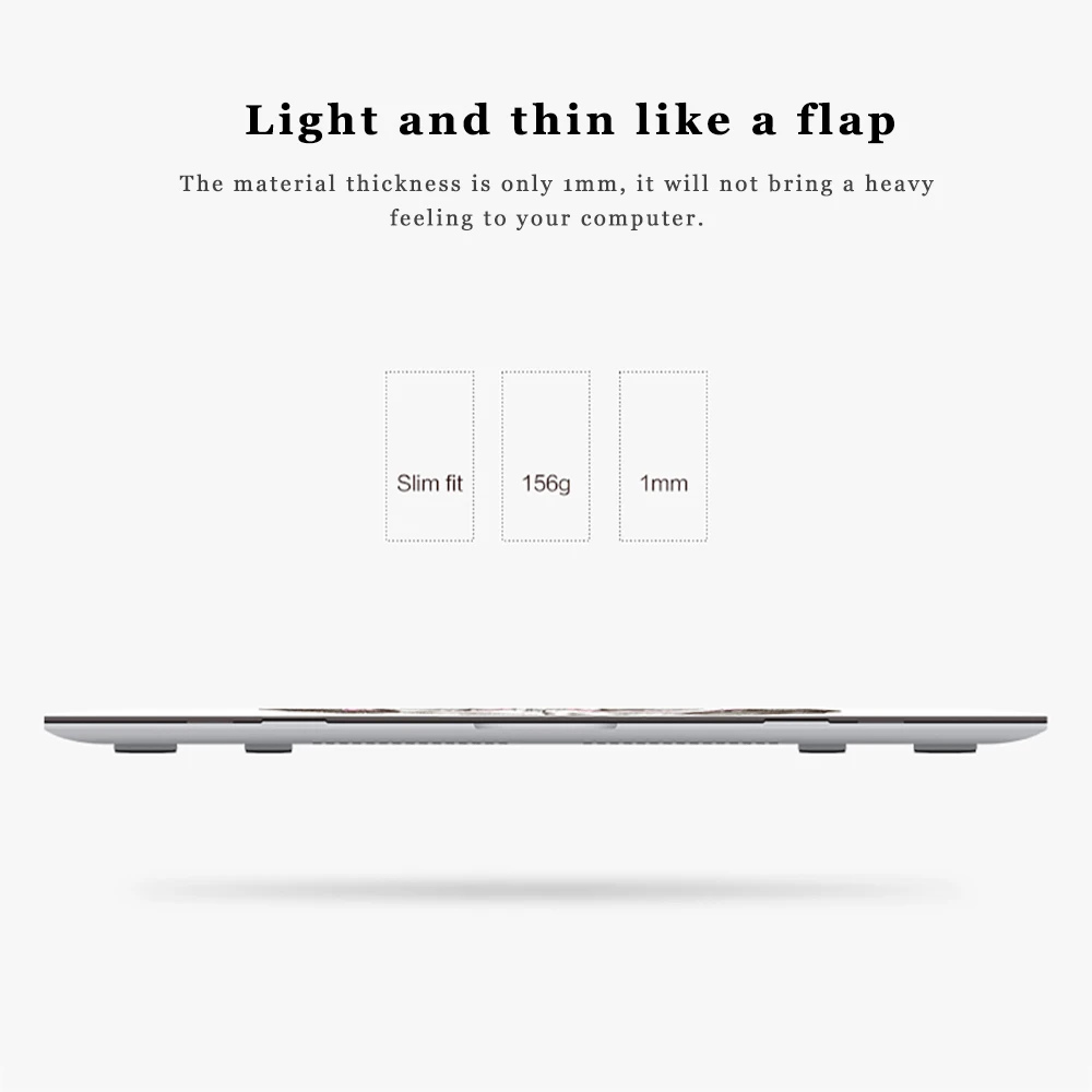 Жесткий Чехол для ноутбука Macbook Air Pro retina 11 12 13 15 A2159 сенсорная панель mac book Touch ID A1932