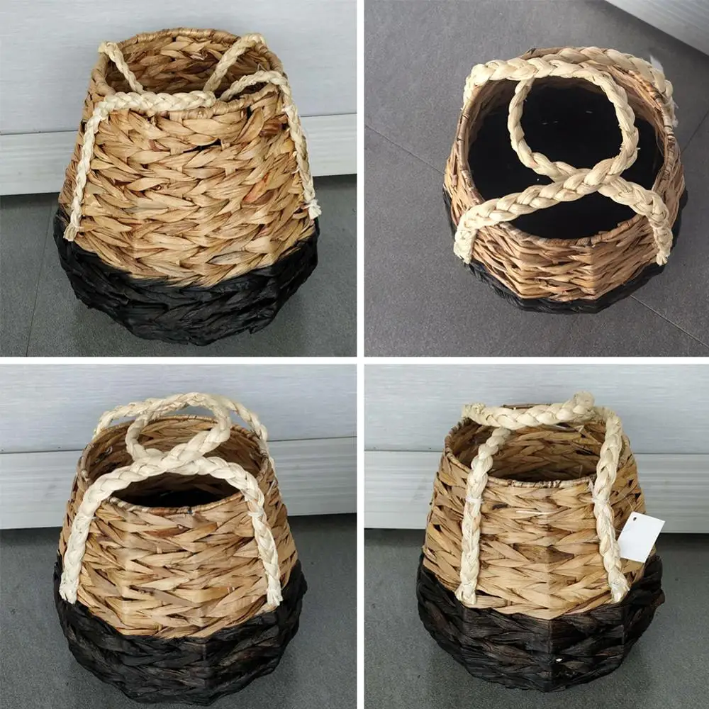 

Storage Box Firm Durable Birds Nest Wall Hanging Basket Water Gourd Grass Gardening Home Garden Wedding Wall Decoration