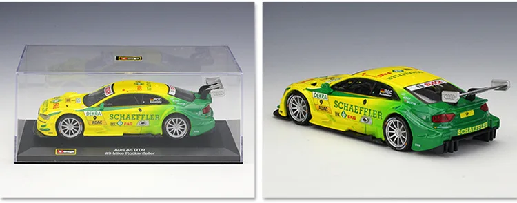 Bburago 1:32 Mercedes-бензамид Audi DTM снежный дракон мини DS WRC ралли гоночного сплава Модель сбора подарков
