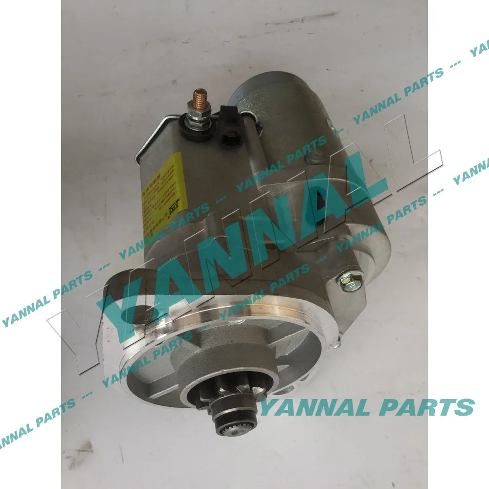Фото Стартер 4LE2 12V 9T для экскаватора Hitachi ZAX55 ZX55, запчасти для вторичного рынка №5