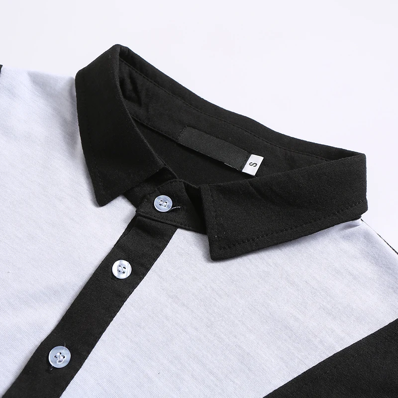 Мужские летние рубашки поло Camisa модные высококачественные хлопковые рубашки поло с коротким рукавом брендовые дышащие повседневные футболки мужская одежда