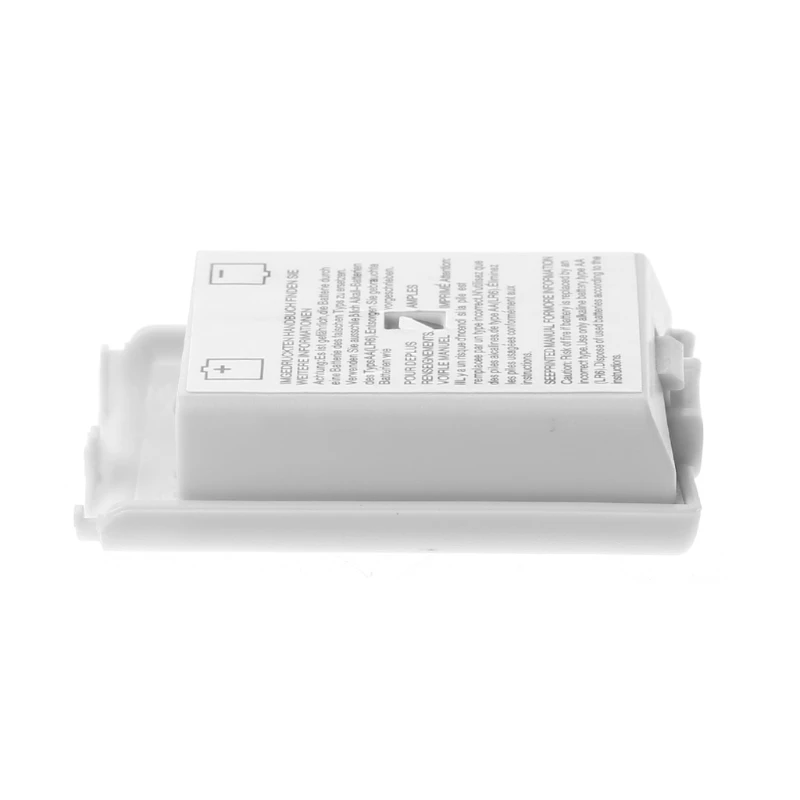 

1PC AA Battery Back Cover Case Shell Pack White for xbox 360 Wireless Controller 32CA