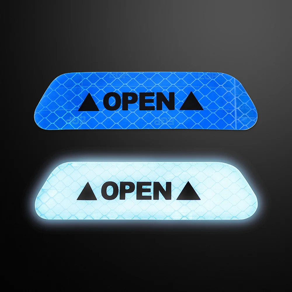 4 предмета в комплекте цвета Безопасность марка автомобиля Стикеры s двери