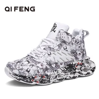 new arrivals sneakers basketball shoes men black basket shoes autumn winter high top anti slip sports boots summer large size