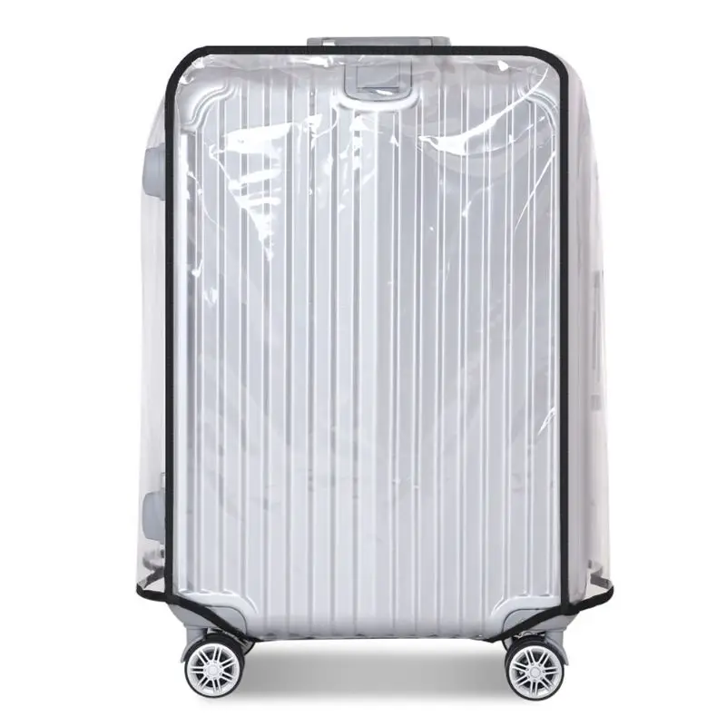 

18" to 30" Luggage Cover Protector Bag PVC Clear Plastic Suitcase Cover Protectors Travel Luggage Sleeve Protector