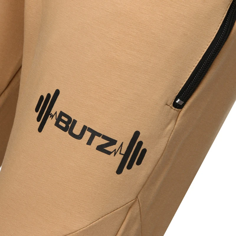 

Patchwork Sports Trousers Zipper Pocket Sports Pants Fitness Clothing Running Trousers Elastic Waist Band Quick Dry Breathable