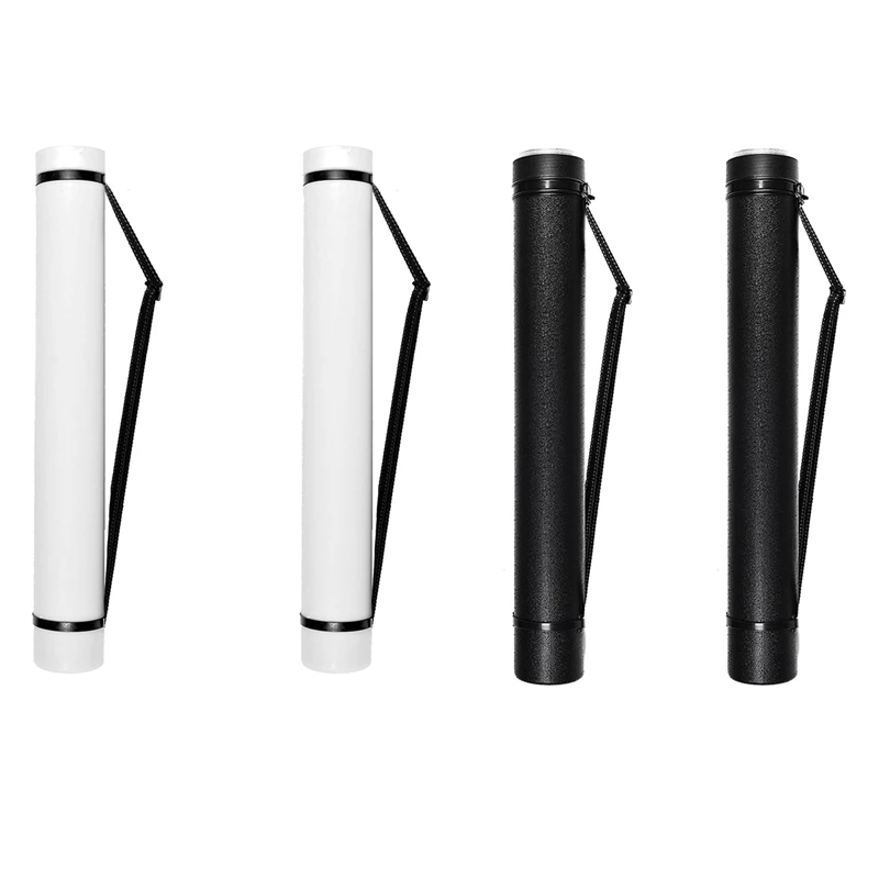 Выдвижной постер трубка плечевой ремень и Ручка Портативный прочный круглый