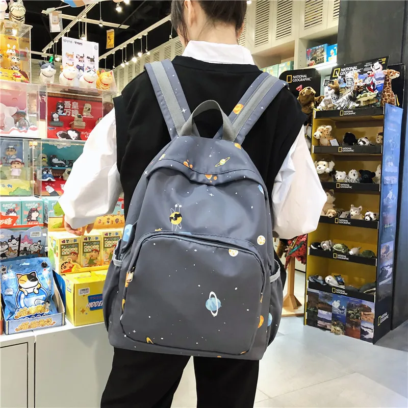 Водонепроницаемый нейлоновый женский рюкзак высокого качества Женская Большая