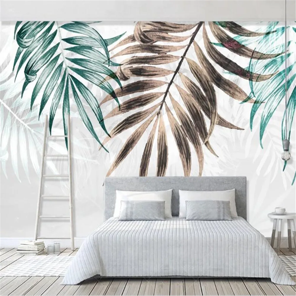 Флизелиновые обои Milofi современные минималистичные ручная роспись свежие