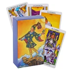 Карточная игра Tarot Del Fuego, колода Таро, игрушка-оракель, гадания, загадка, верховой езды, электронное руководство, предсказывающий мозг