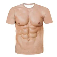 Мужская модная футболка с 3D рисунком, футболка с коротким рукавом, удобная дышащая футболка