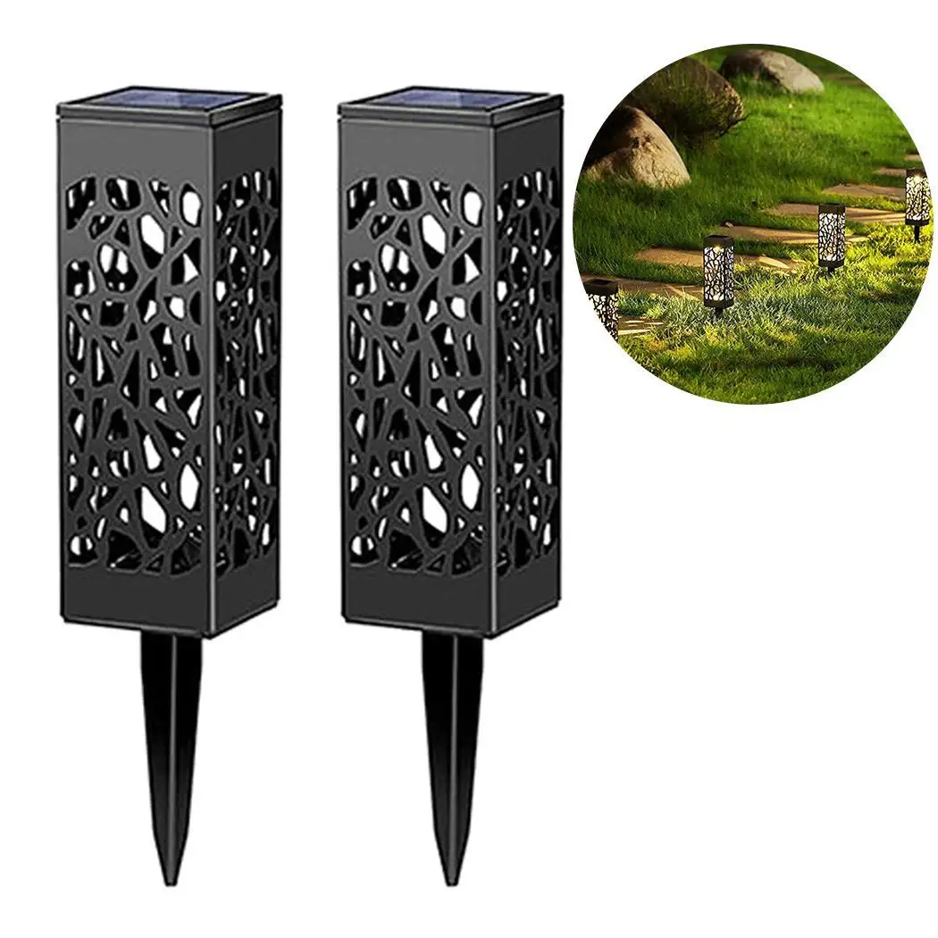 Полое освещение для лужайки на солнечной батарее наружный водонепроницаемый