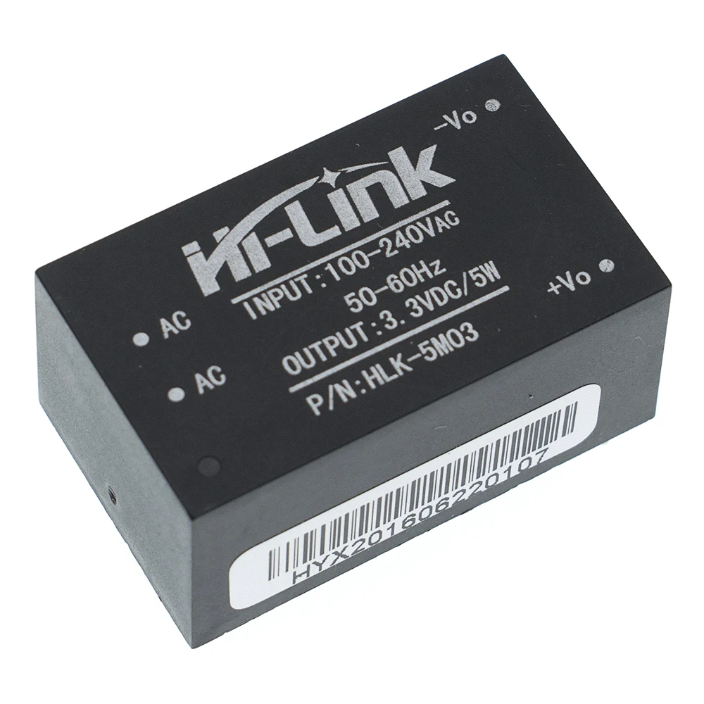 HLK-5M05 HLK-5M03 HLK-5M12 5 Вт AC-DC 220 В до 12 В/5 V/3,3 V Buck понижающий модуль питания-преобразователь интеллигентая(ый
