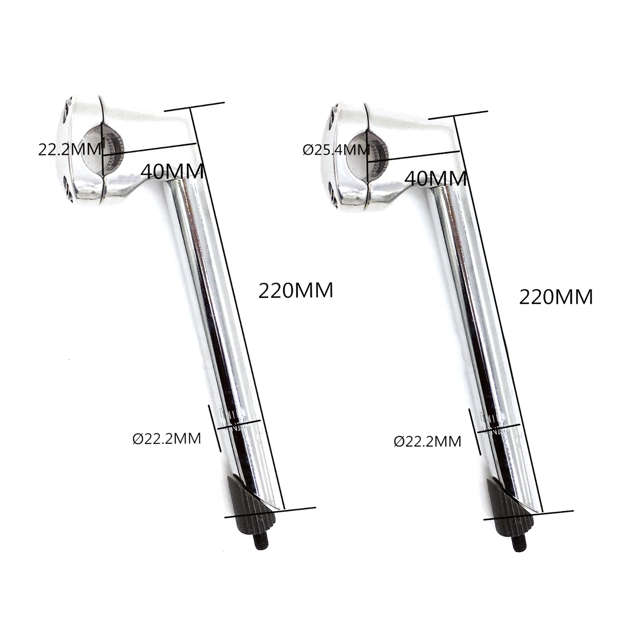 Стержень руля шоссейного велосипеда в стиле ретро 25 4 мм 22 2 220 фиксированный