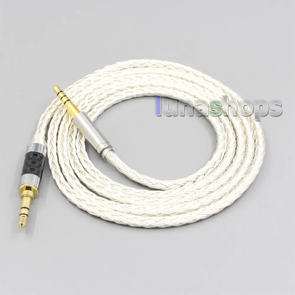 LN007214 16 Core OCC Silver Plated Headphone Earphone Cable For Plantronics BackBeat Sense 505 Oppo PM-3 images - 6