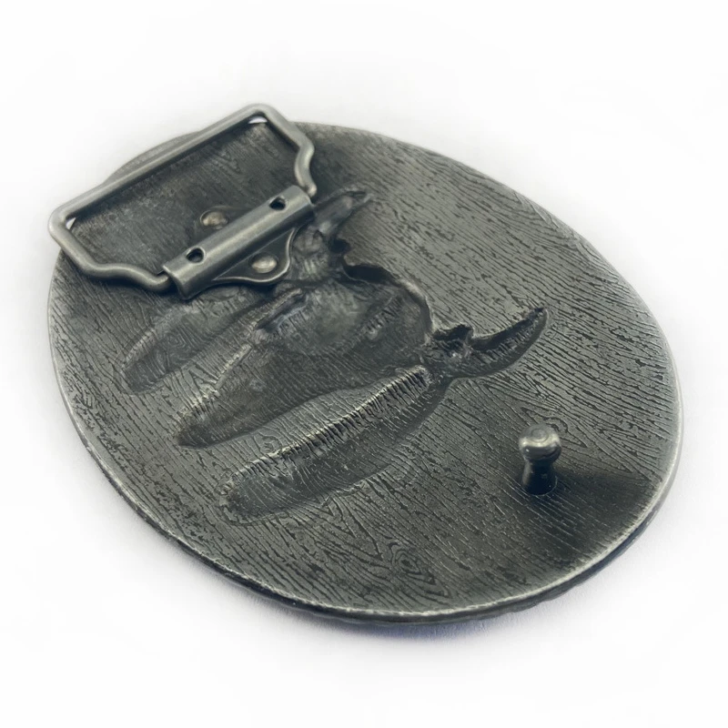 2021 ковбой быка с ремешком и Пряжкой Овальной цветочный Пряжка животным пряжки 4