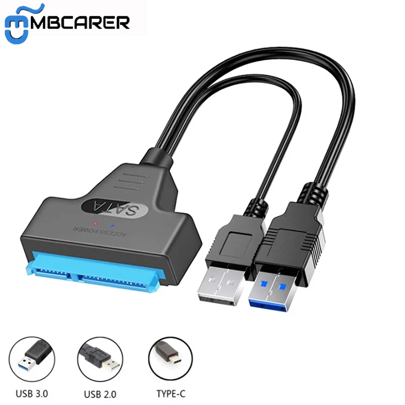 Usb кабель Sata адаптер 3 0 компьютерные кабели разъемы с поддержкой 2 5 дюйма Ssd Hdd