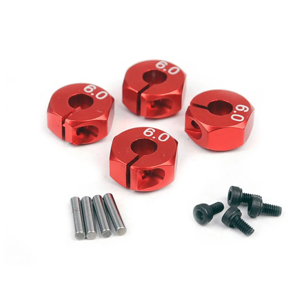 

4 шт. металлическая муфта ступицы колеса 12 мм адаптер привода для HSP 94123 RC автомобильные аксессуары Запчасти