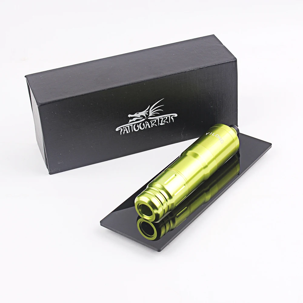 Мощная тату-ручка вращающаяся тату-машинка алюминиевый сплав Электрический