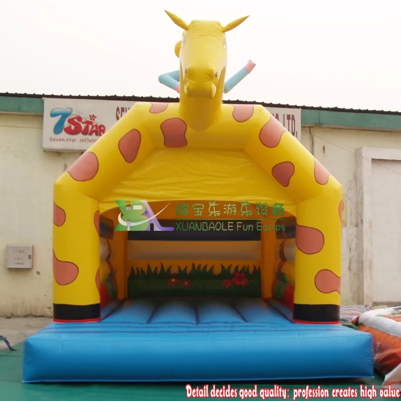 Замок надувной аттракцион для парки лошадь батут | Игрушки и хобби
