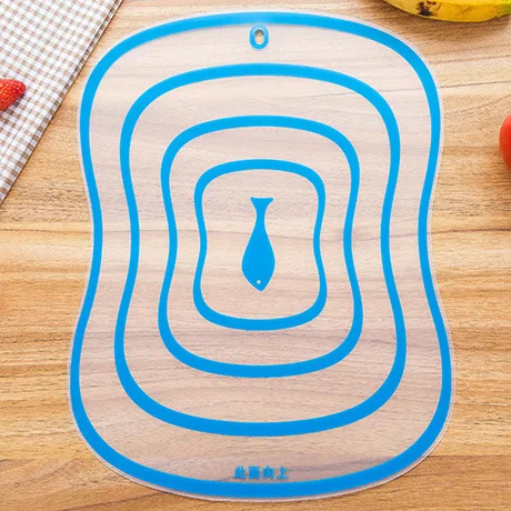 

Hot Sale Kitchen Chopping Block Cutting Board Non - Slip Frosted Antibacteria Plastic Kitchen Gadgets Tool Fruit Vegetable Meat